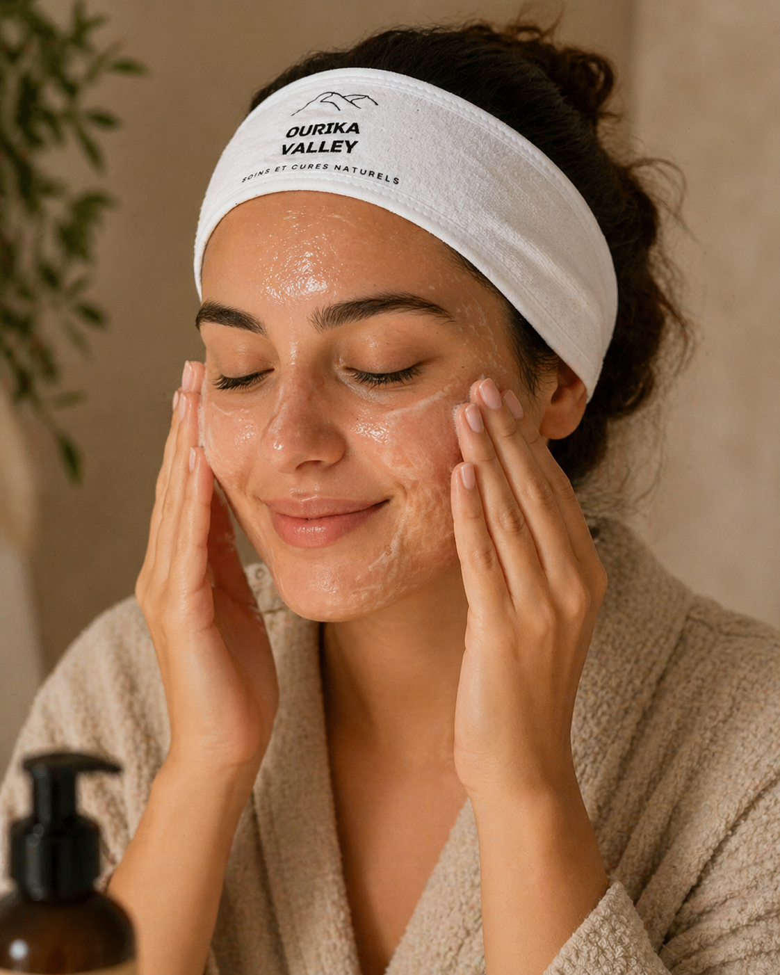 Bandeau Visage blanc – Image 2